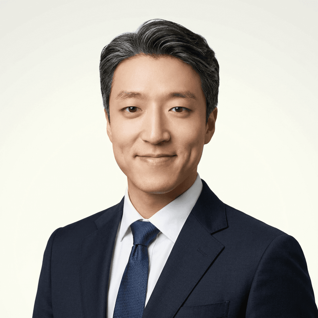 男性ビジネスプロフィール写真スタイル