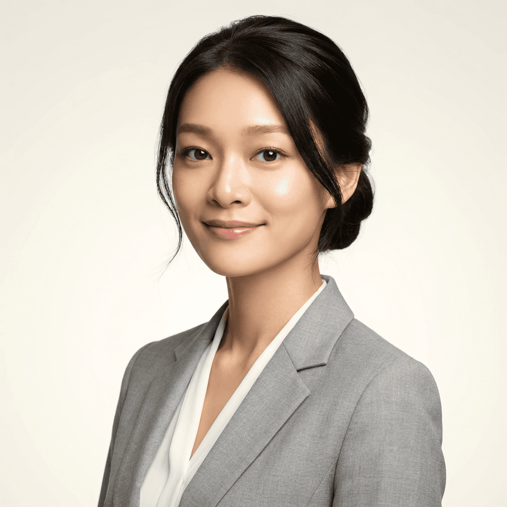 女性ビジネスプロフィール写真スタイル